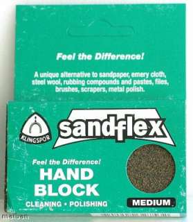 Sandflex Tool Cleaning Block Cleaning Polishing Med.  