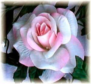 PINK WHITE MIX Rose Garland ~ Silk Wedding Flowers ~ Arch Gazebo 