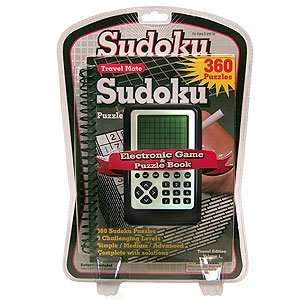   285 0287 Classic Sudoku with Puzzle Book   Pack of 12 Toys & Games