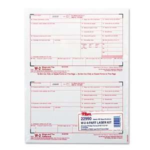 com TOPS Products   TOPS   W 2 Tax Form, 4 Part Carbonless, 50 Forms 