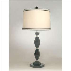  Dale Tiffany Lighting GT70037 Monteneg One Light Crystal Table Lamp 