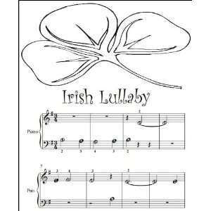   Irish Lullaby Beginner Tots Piano Sheet Music Traditional Celtic