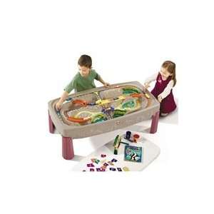    Step 2 Deluxe Canyon Road Track & Train Table Toys & Games