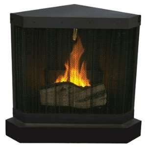  The Freemont Ventless Gel Fuel Fireplace Black