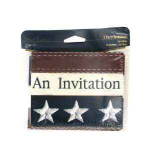  New   old glory 8 count party inviations/envelopes   Case 
