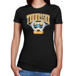  Vol T Shirts : Tennessee Lady Vols Ladies Black Laurels Volleyball 